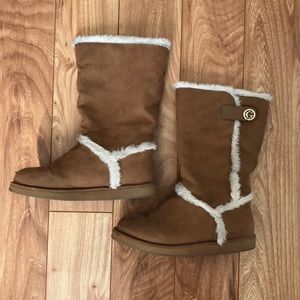 Guess warm shearling boots